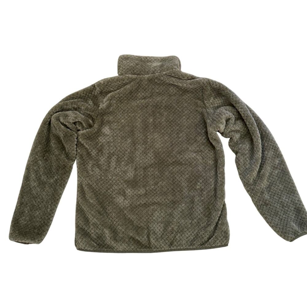 Columbia Womens Fire Side Sherpa Full-Zip Stone Green Fleece Jacket Size Large - Picture 14 of 15